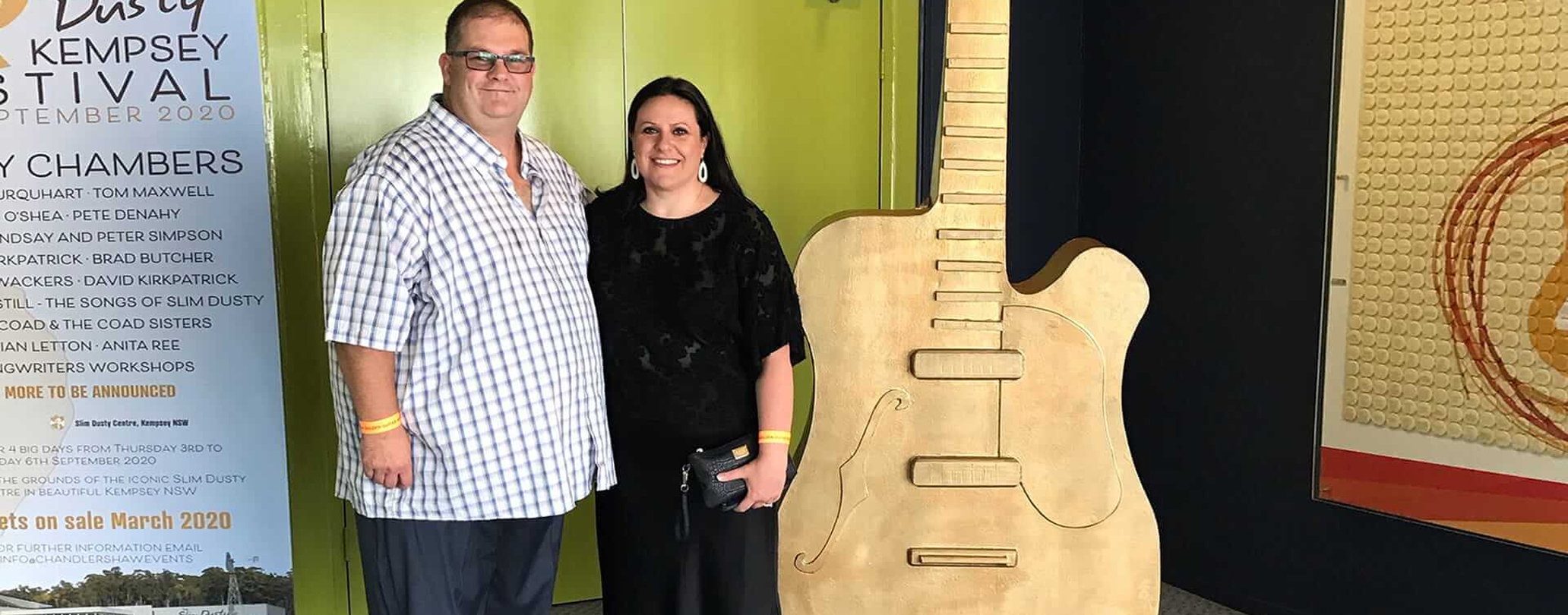 Competition winners at the Toyota Country Music Festival in Tamworth, New South Wales.