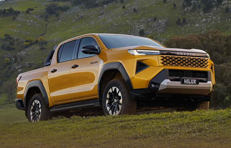 Yellow HiLux