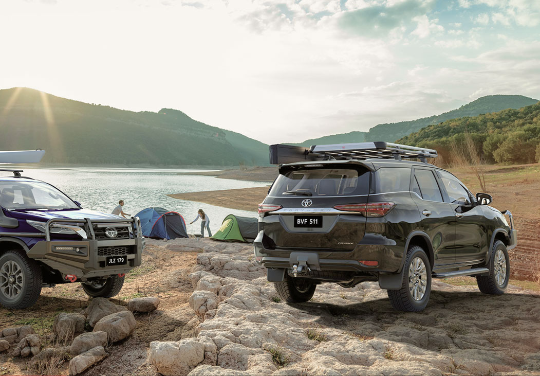 Toyota vehicles outdoor