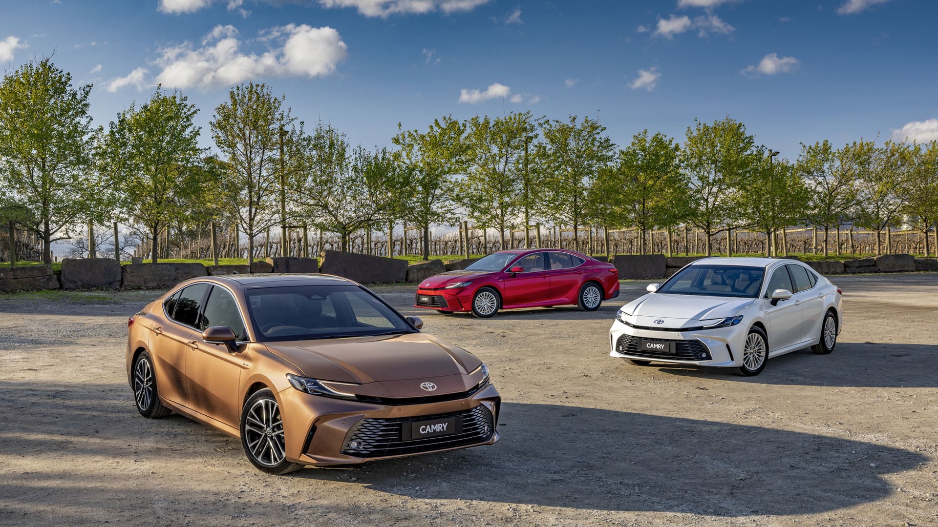 Stylish New Toyota Camry Sedan Arrives in Australia With Latest ...